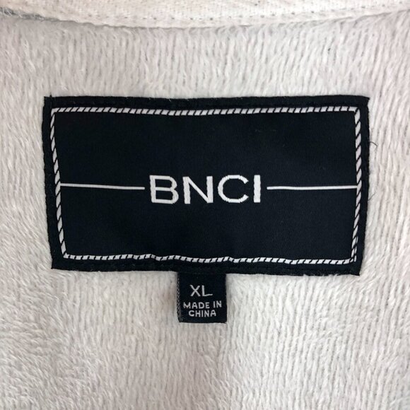 BNCI By Blanc Noir Gray Zip Up Hoodie Size XL - Picture 6 of 8